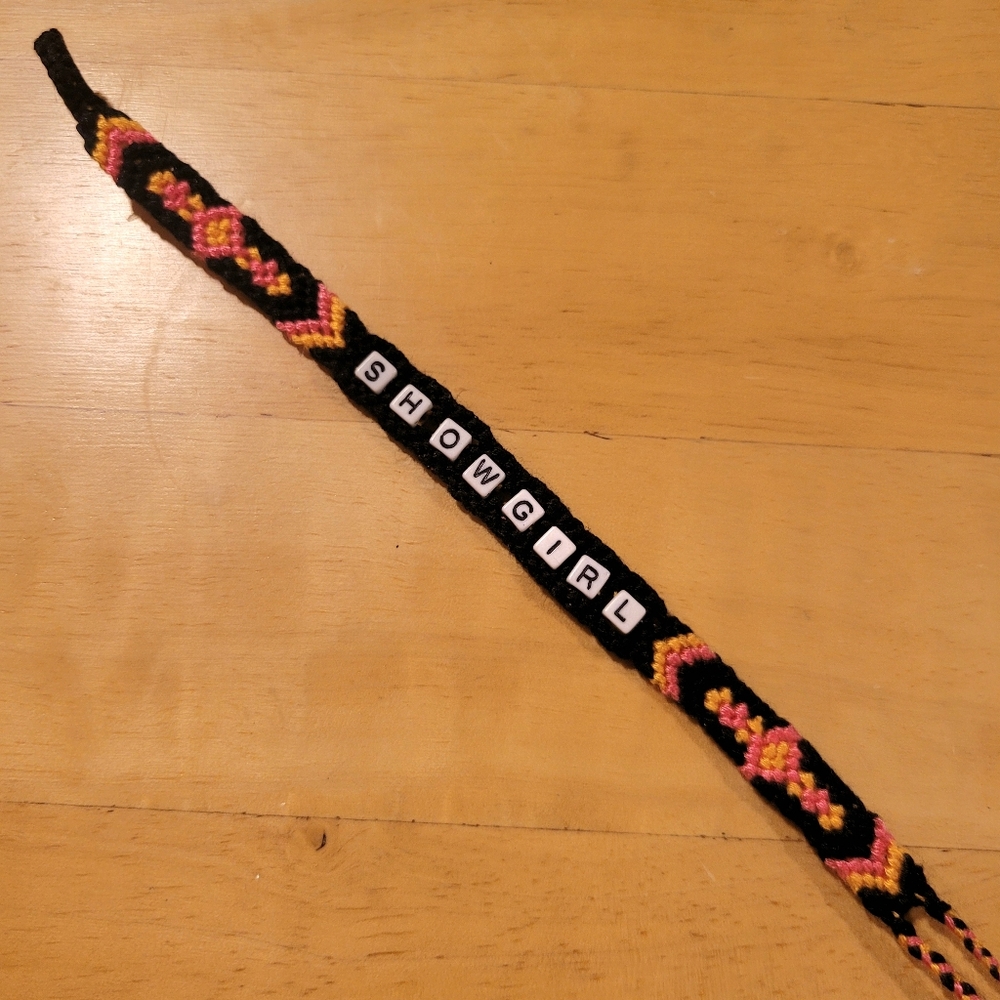 "Showgirl" Friendship Bracelet